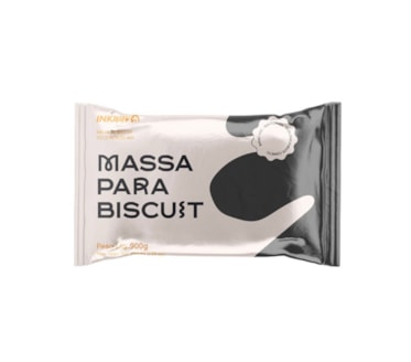 Massa Biscuit Inkway 900g Preto