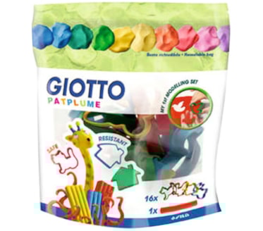 Set 16 Moldes + Rolo GIOTTO PATPLUME art. 688700