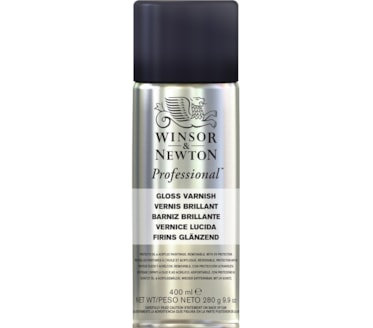 Verniz W&N Profissional Brilhante spray 150ml