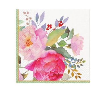 Guardanapos Tender Bouquet Pack 20uni Ref.SDL 138800