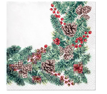 Guardanapos Winter Branches Pack 20uni Ref.SDL 017300
