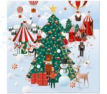 Guardanapos Christmas Atmosphere Pack 20uni Ref.SDL 237700